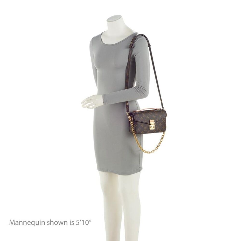 Louis Vuitton Monogram Canvas Pochette Metis E/W Shoulder Bag - Picture 5 of 9